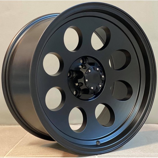 4X4 8014 9×18 5×120 ET0 Matt Black