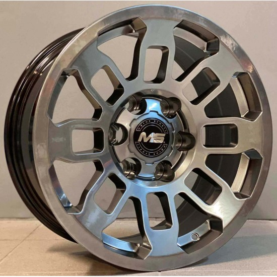 4X4 8093 8×17 6×139,7 ET0 Hyper Black