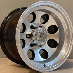 4X4 997 10×16 5×139,7 ET-48 Black Face Machined