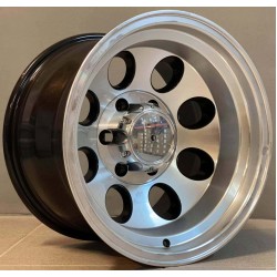 4X4 997 10×16 5×139,7 ET-48 Black Face Machined