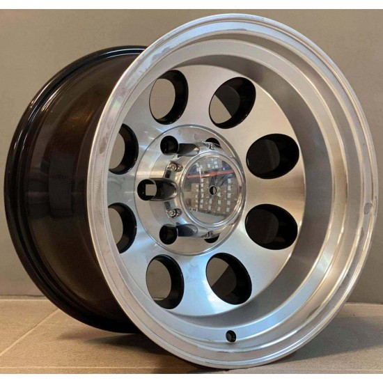 4X4 997 10×16 5×139,7 ET-48 Black Face Machined