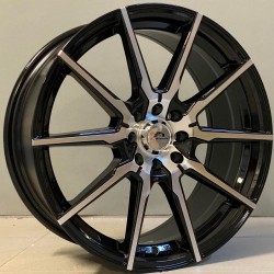 AG Wheels 2779 7,5×17 8×100/108 ET40 Black Face Machined