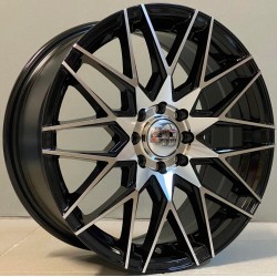 AG Wheels 2790 7×16 8×100/108 ET42 Black Face Machined
