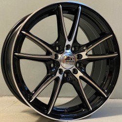 AG Wheels 3373 7,5×17 10X100/114,3 ET42 Black Face Machined
