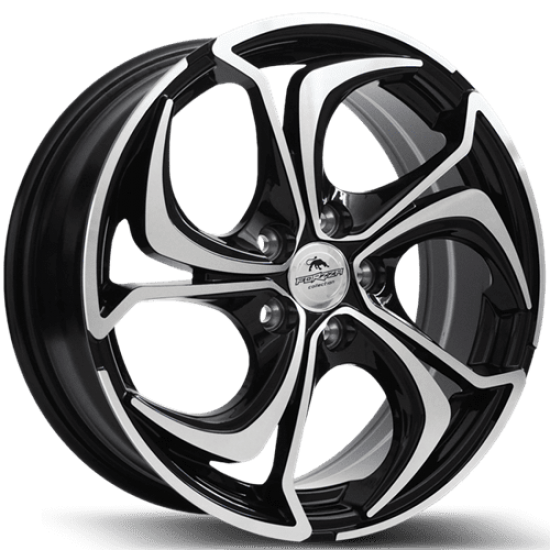 AKTIA 6,5×16 5×114,3 ET40 Black Face Machined