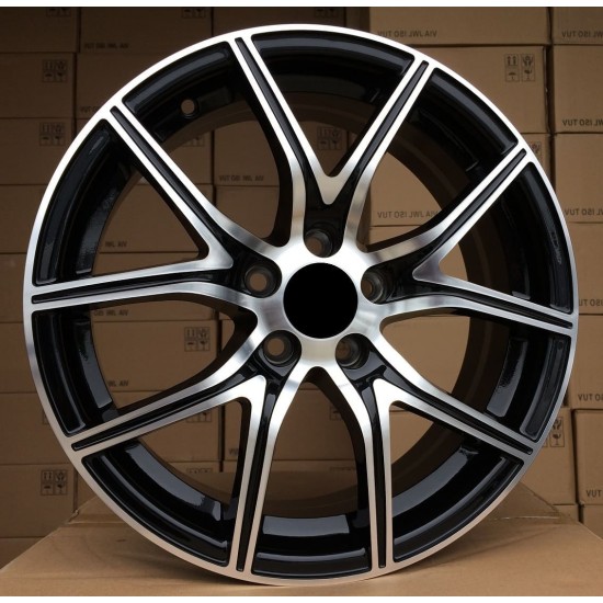 ALFA ROMEO STYLE 165 6,5×16 5×98 ET38 Black Face Machined ALFA ROMEO STYLE 165 6,5×16 5×98 ET38 Black Face Machined