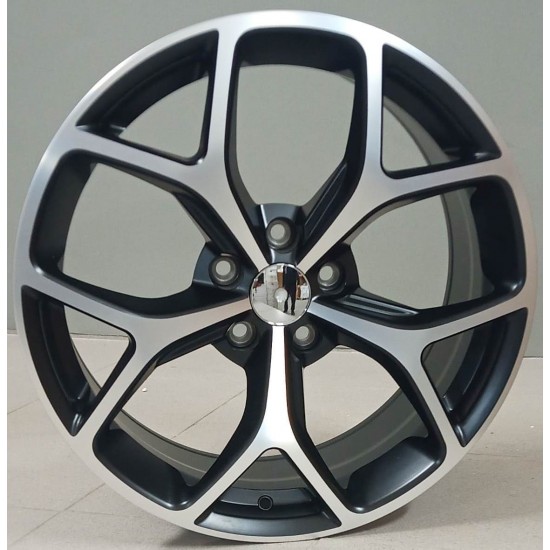 ALFA ROMEO STYLE 261 8×18 5×110 ET40 Black Matt Face Machined ALFA ROMEO STYLE 261 8×18 5×110 ET40 Black Matt Face Machined