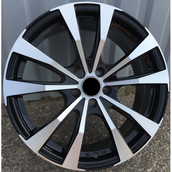ALFA ROMEO STYLE 354 7×17 5×98 ET42 Black Face Machined ALFA ROMEO STYLE 354 7×17 5×98 ET42 Black Face Machined