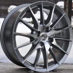 ALFA ROMEO STYLE 355 7×16 4×98 ET41 Gun Metal Face Machined ALFA ROMEO STYLE 355 7×16 4×98 ET41 Gun Metal Face Machined