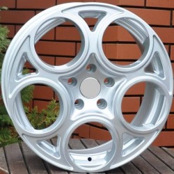 ALFA ROMEO STYLE 360 7,5×17 5×110 ET35 Silver ALFA ROMEO STYLE 360 7,5×17 5×110 ET35 Silver