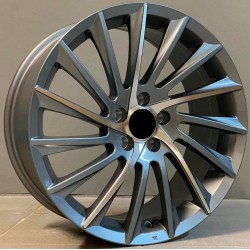 ALFA ROMEO STYLE 640 7,5×17 5×110 ET30 Gun Metal Face Machined ALFA ROMEO STYLE 640 7,5×17 5×110 ET30 Gun Metal Face Machined