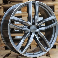 AUDI STYLE 1196 7,5×17 5×112 ET35 Gun Metal AUDI STYLE 1196 7,5×17 5×112 ET35 Gun Metal