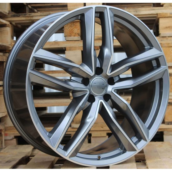 AUDI STYLE 1196 7,5×17 5×112 ET35 Gun Metal