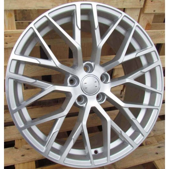 AUDI STYLE 1349 8×18 5×112 ET35 Silver Face Machined
