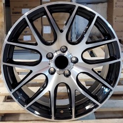 AUDI STYLE 135 8×18 5×112 ET35 Black Face Machined AUDI STYLE 135 8×18 5×112 ET35 Black Face Machined