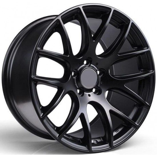 AUDI STYLE 135 8×18 5×112 ET35 Matt Black