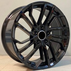 AUDI STYLE 1618 8×18 5×112 ET45 Glossy Black
