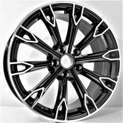 AUDI STYLE 5180 8×18 5×112 ET35 Black Face Machined