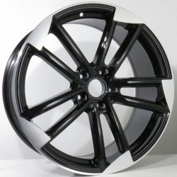AUDI STYLE 521 7,5×17 5×112 ET45 Black Face Machined