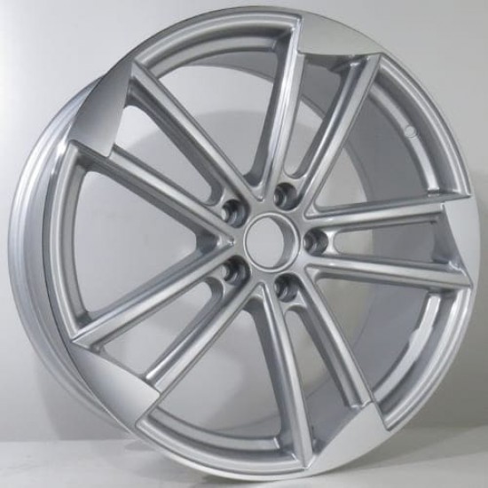 AUDI STYLE 521 8×18 5×112 ET42 Silver Face Machined