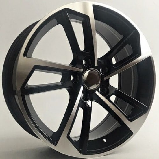 AUDI STYLE 5295 7,5×17 5×112 ET45 Black Face Machined