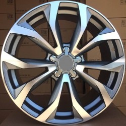AUDI STYLE 5401 7,5×17 5×112 ET35 Gun Metal Face Machined