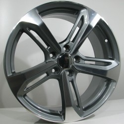 AUDI STYLE 5453 8×18 5×112 ET42 Gun Metal Face Machined AUDI STYLE 5453 8×18 5×112 ET42 Gun Metal Face Machined