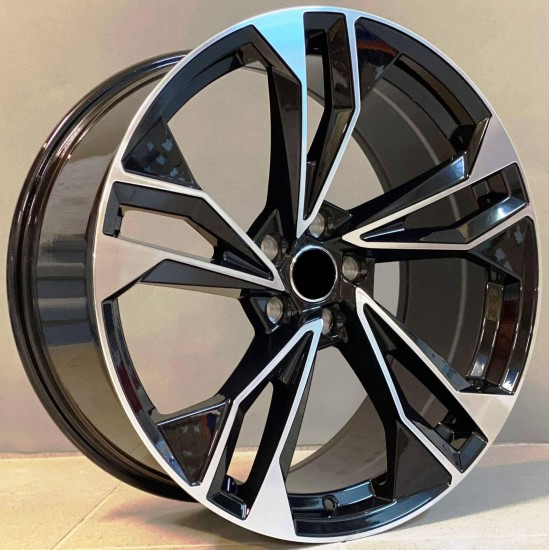 AUDI STYLE 5493 8,5×18 5×112 ET31 Black Face Machined