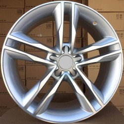 AUDI STYLE 555 7,5×17 5×112 ET39 Silver Face Machined AUDI STYLE 555 7,5×17 5×112 ET39 Silver Face Machined