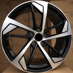 AUDI STYLE 5617 8×18 5×112 ET39 Black Face Machined AUDI STYLE 5617 8×18 5×112 ET39 Black Face Machined