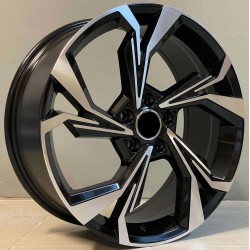 AUDI STYLE 5893 8×18 5×112 ET45 Black Face Machined AUDI STYLE 5893 8×18 5×112 ET45 Black Face Machined