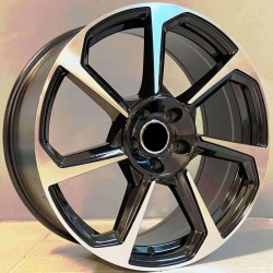 AUDI STYLE 662 7,5×17 5×100 ET39 Black Face Machined AUDI STYLE 662 7,5×17 5×100 ET39 Black Face Machined