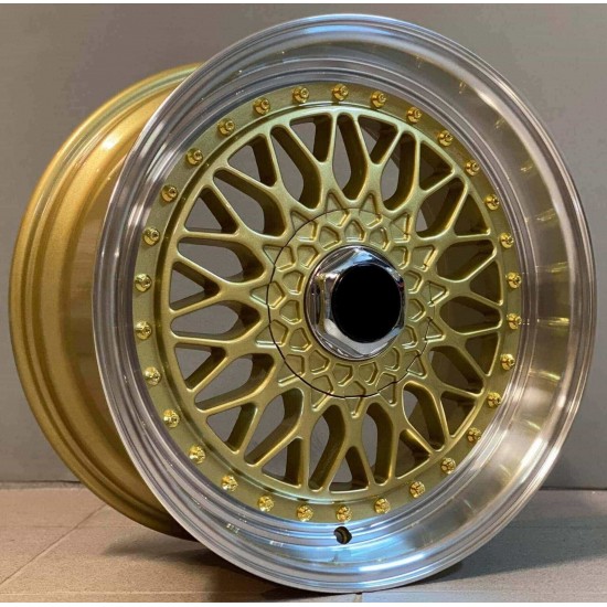 BBS STYLE 247 7,5×17 4×100/114,3 ET35 Gold Lip
