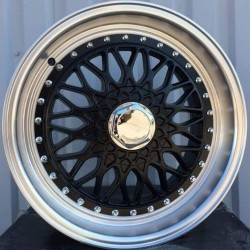 BBS STYLE 247 8×16 4×100/108 ET25 Matt Black Lip