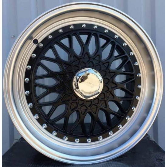 BBS STYLE 247 8×16 4×100/108 ET25 Matt Black Lip