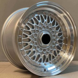 BBS STYLE 247 8×16 4×100/108 ET25 Silver Lip