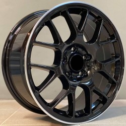BBS STYLE 347 7,5×17 5×112 ET45 Glossy Black Lip