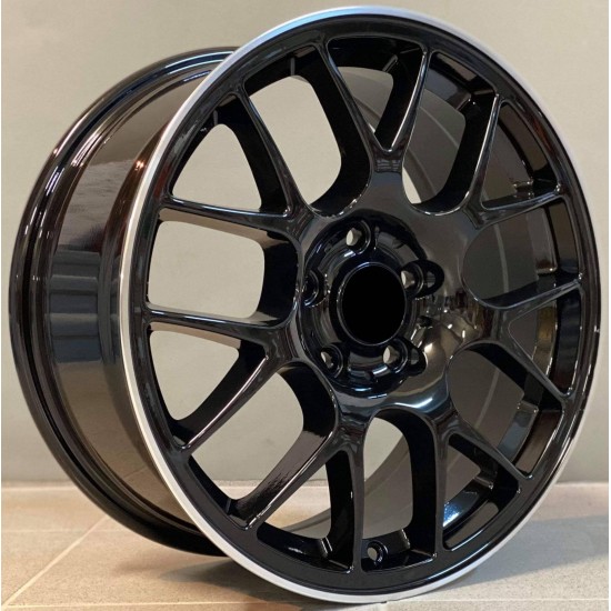 BBS STYLE 347 7,5×17 5×112 ET45 Glossy Black Lip