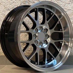 BBS STYLE 773 7×16 4×100/108 ET20 Black Face Machined