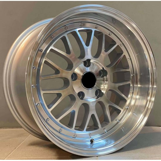 BBS STYLE 9127 7,5×17 5×112/120 ET40 Silver Lip