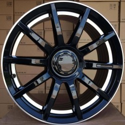 MERCEDES STYLE 119 8×18 5×112 ET35 Glossy Black Lip