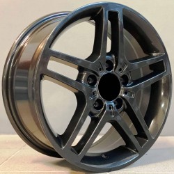 MERCEDES STYLE 122 7×16 5×112 ET35 Glossy Black