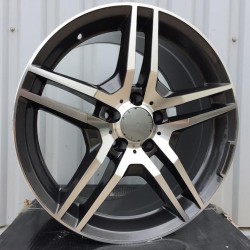 MERCEDES STYLE 197 7,5×16 5×112 ET40 Gun Metal Face Machined
