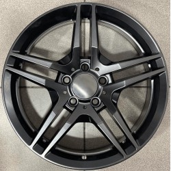 MERCEDES STYLE 197 8×17 5×112 ET42 Matt Black