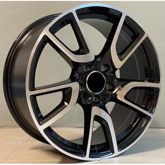 MERCEDES STYLE 40 9,5×18 5×112 ET40 Black Face Machined