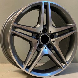 MERCEDES STYLE 443 8,5×18 5×112 ET35 Gun Metal Face Machined MERCEDES STYLE 443 8,5×18 5×112 ET35 Gun Metal Face Machined