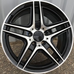 MERCEDES STYLE 564 7,5×17 5×112 ET45 Black Face Machined MERCEDES STYLE 564 7,5×17 5×112 ET45 Black Face Machined
