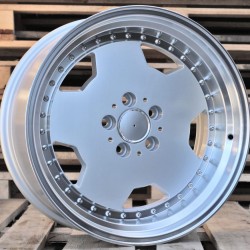 MERCEDES STYLE 5852 8×18 5×112 ET35 Silver Lip