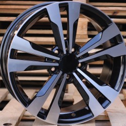 MERCEDES STYLE 754 7,5×17 5×112 ET45 Black Face Machined MERCEDES STYLE 754 7,5×17 5×112 ET45 Black Face Machined
