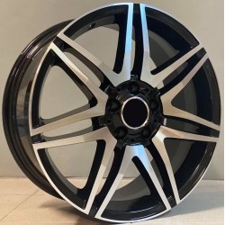 MERCEDES STYLE 874 7,5×17 5×112 ET47 Black Face Machined MERCEDES STYLE 874 7,5×17 5×112 ET47 Black Face Machined